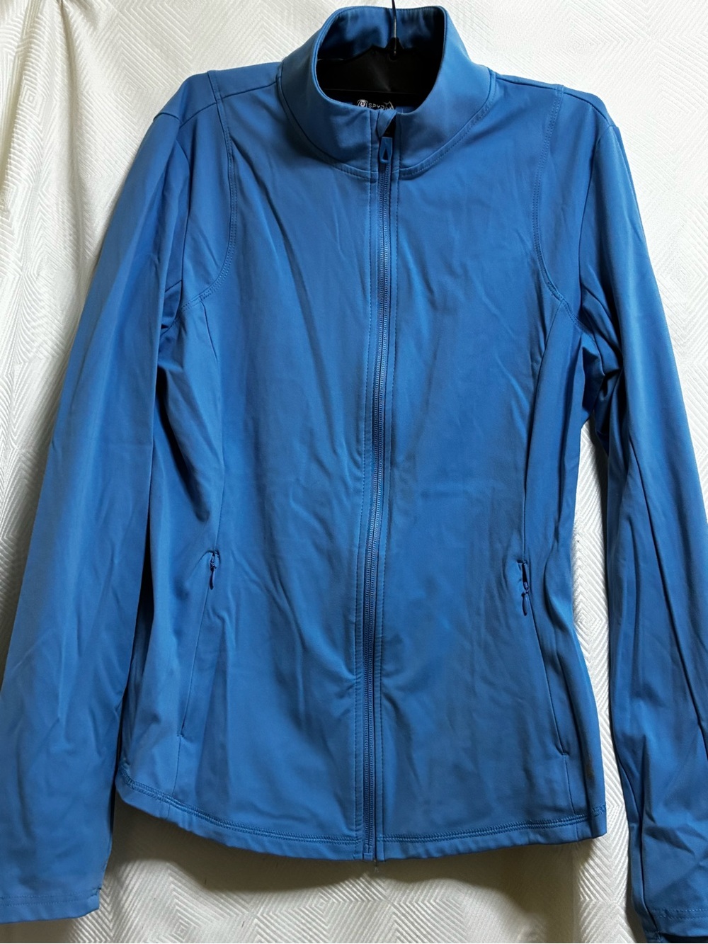 Spyder Women's Blue Zip-Front Utility Jacket